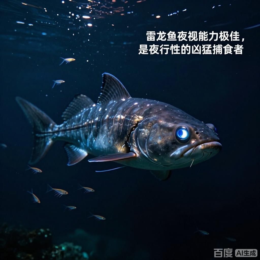 給我一些關于雷龍魚的有趣事實，關于雷龍魚的有趣事實