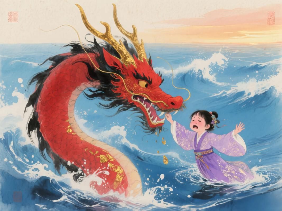 有沒有其他風(fēng)格的母龍產(chǎn)蛋配圖，不同風(fēng)格母龍產(chǎn)蛋配圖的創(chuàng)意參考清單