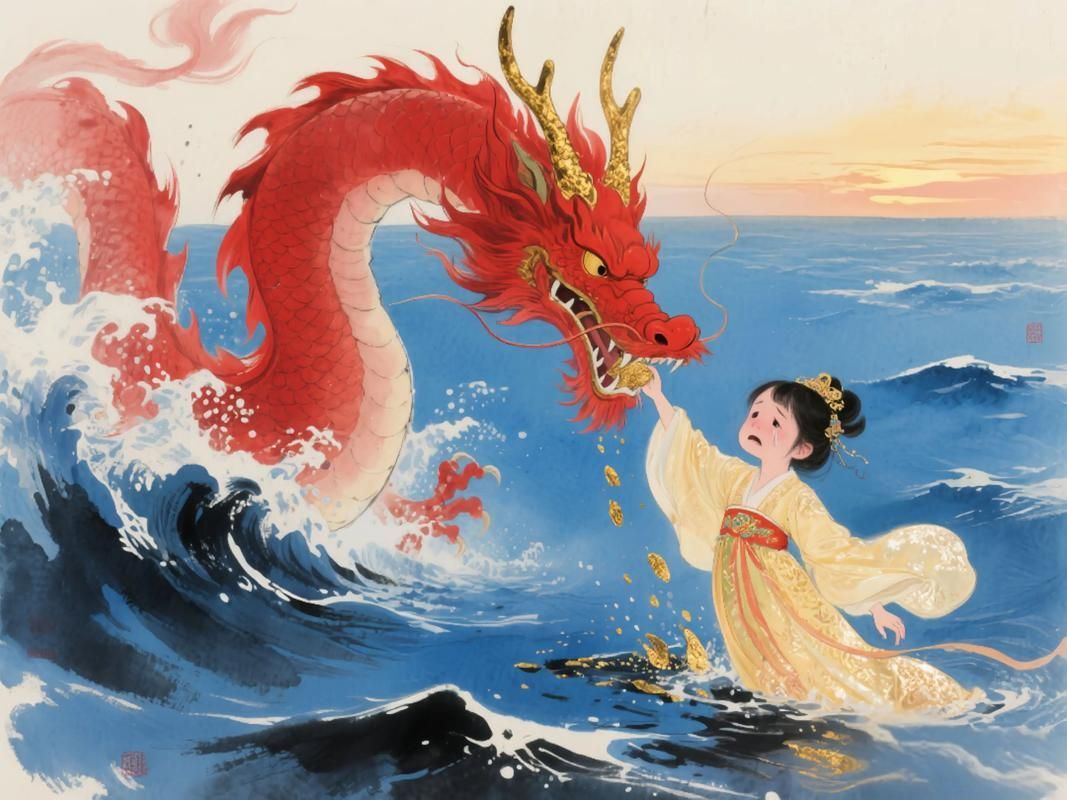 有沒有其他風(fēng)格的母龍產(chǎn)蛋配圖，不同風(fēng)格母龍產(chǎn)蛋配圖的創(chuàng)意參考清單