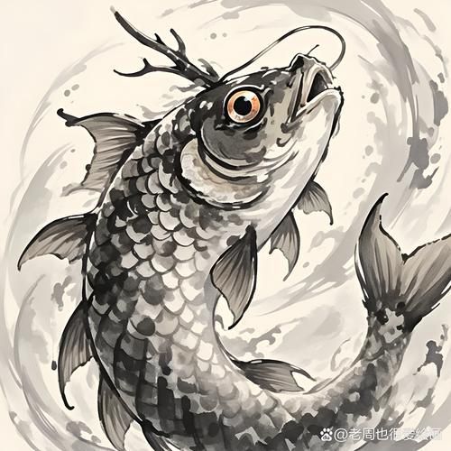 給我推薦一些招財龍魚的微信頭像圖片，微信頭像招財龍魚頭像