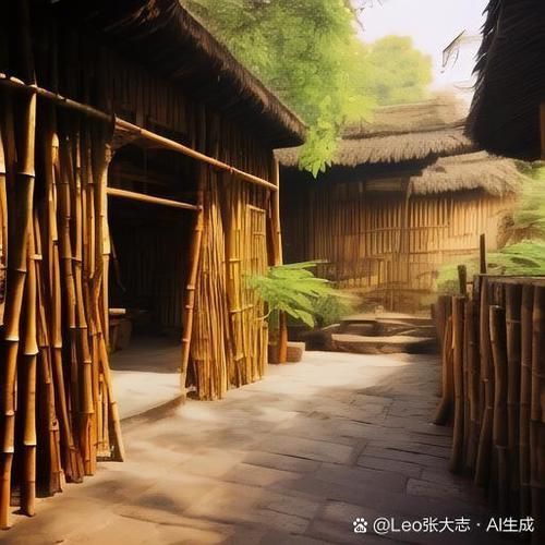 給我一些關于棲鳳竹和化龍魚的圖片，庭栽棲鳳竹池養化龍魚
