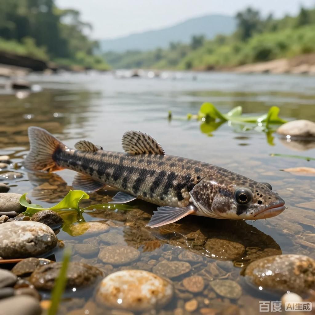 給我一些關于雷龍魚的有趣事實，四張圍繞雷龍魚的趣味科普插畫