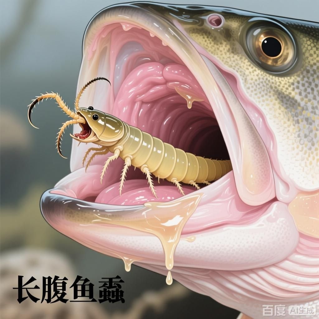 給我一些區分魚虱種類的實例，如何區分魚虱種類