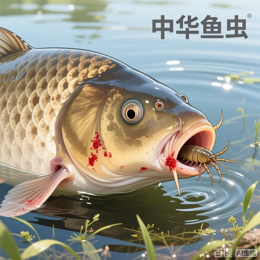 給我一些區分魚虱種類的實例，如何區分魚虱種類