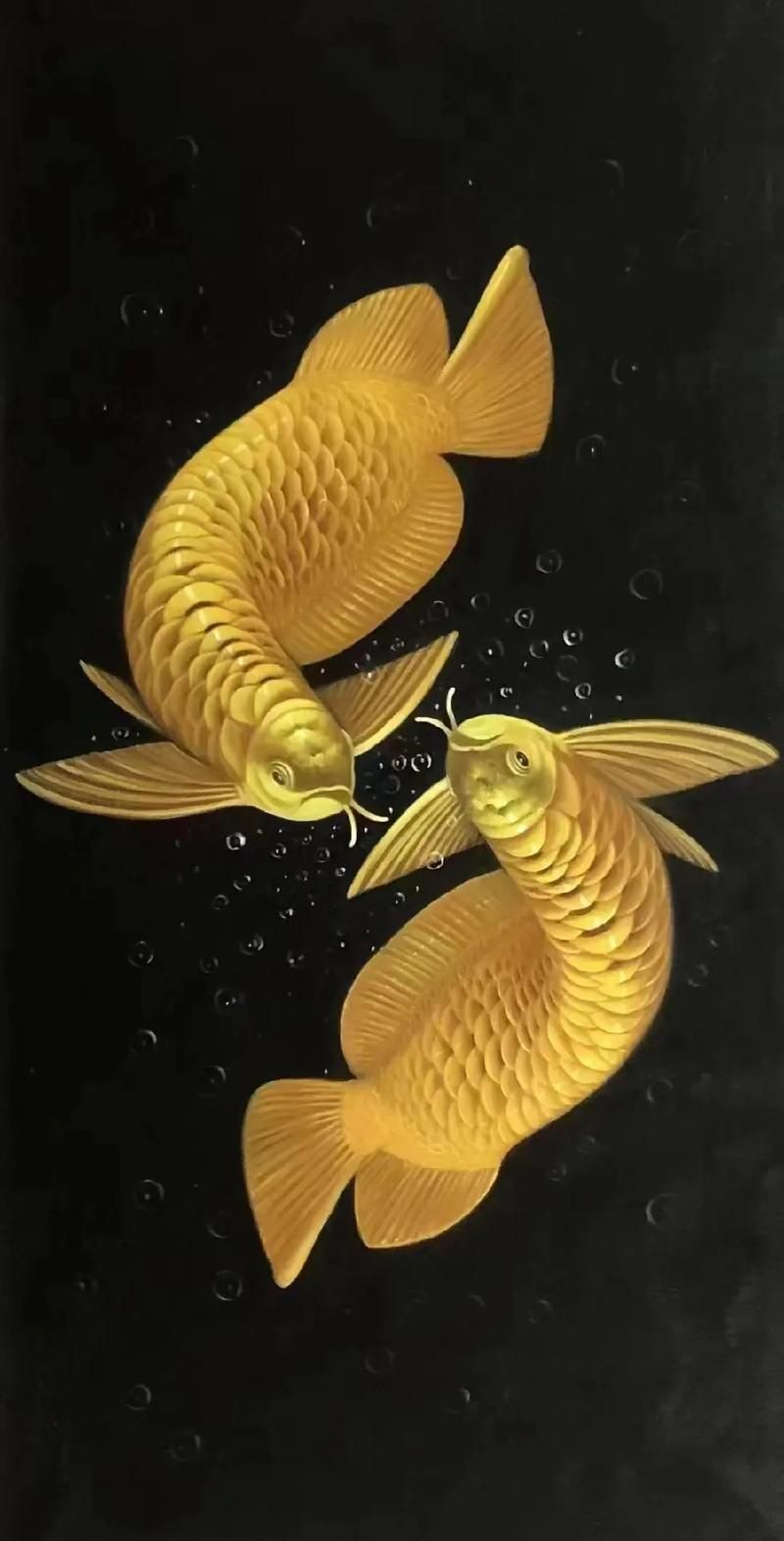 有哪些著名的油畫金龍魚作品，著名油畫金龍魚作品