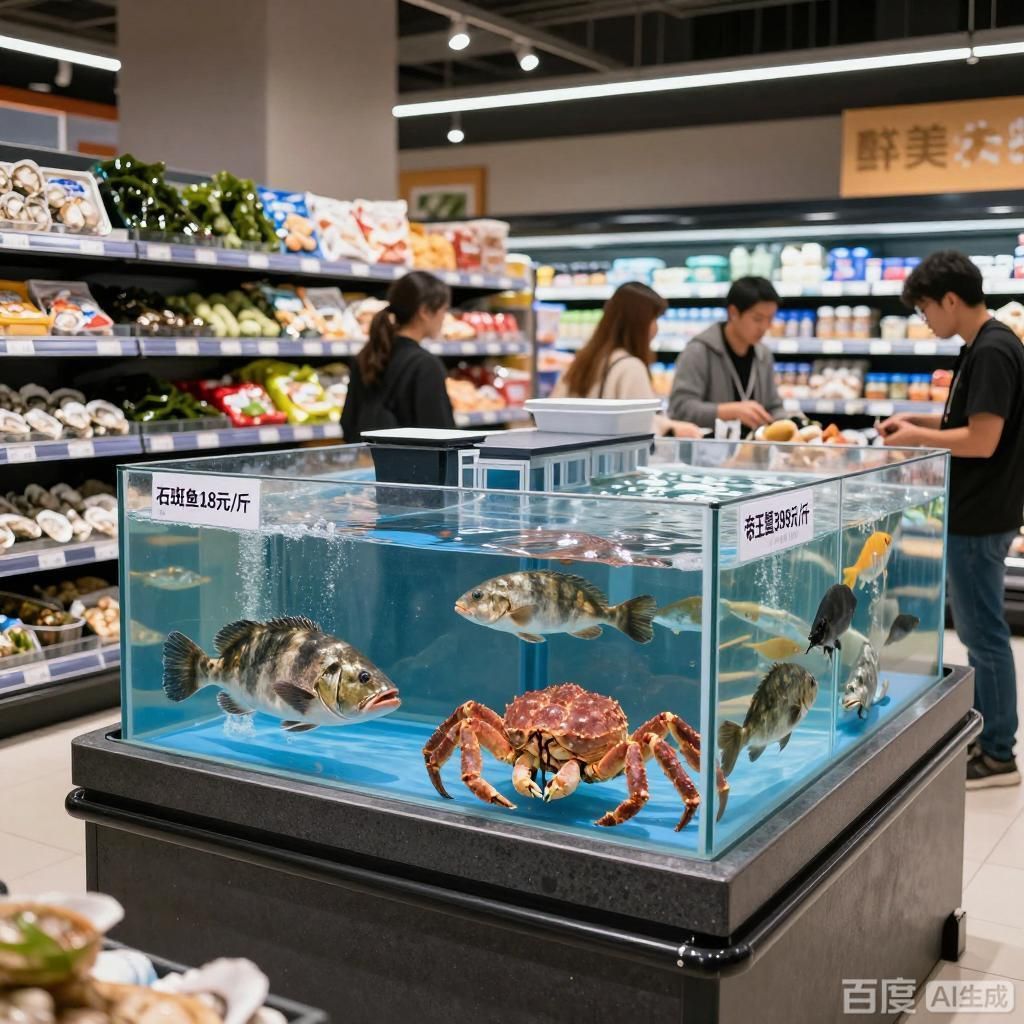 這些魚的市場價(jià)格大概是多少，淡水魚市場價(jià)格大概是多少四張圖均為水產(chǎn)市場場景