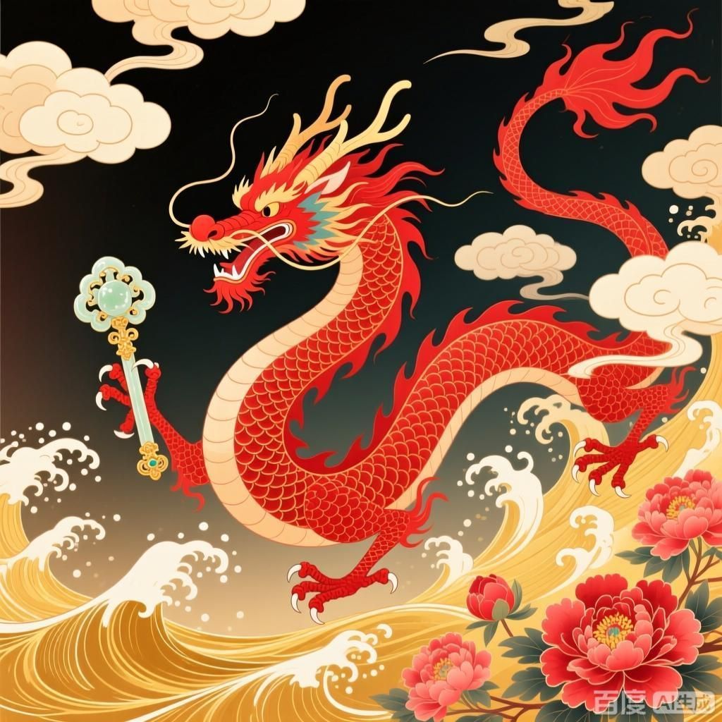 能否詳解紅龍在東方文化中的象征，紅龍在東方文化中的象征