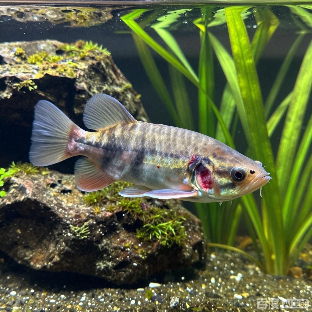 能否提供龍魚鰓蓋打傷后的康復案例
