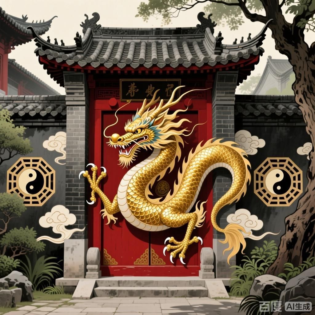 詳解一下鎮宅應龍的文化背景和寓意，鎮宅應龍的文化背景
