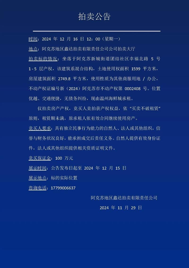 能否提供國有資產拍賣的實例，2019國有資產拍賣流程清單