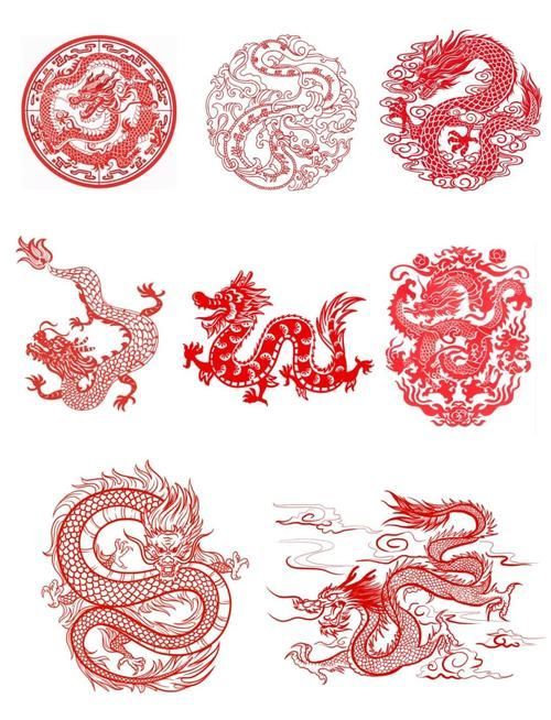 紅龍在藝術中的表現，紅龍在藝術中的應用