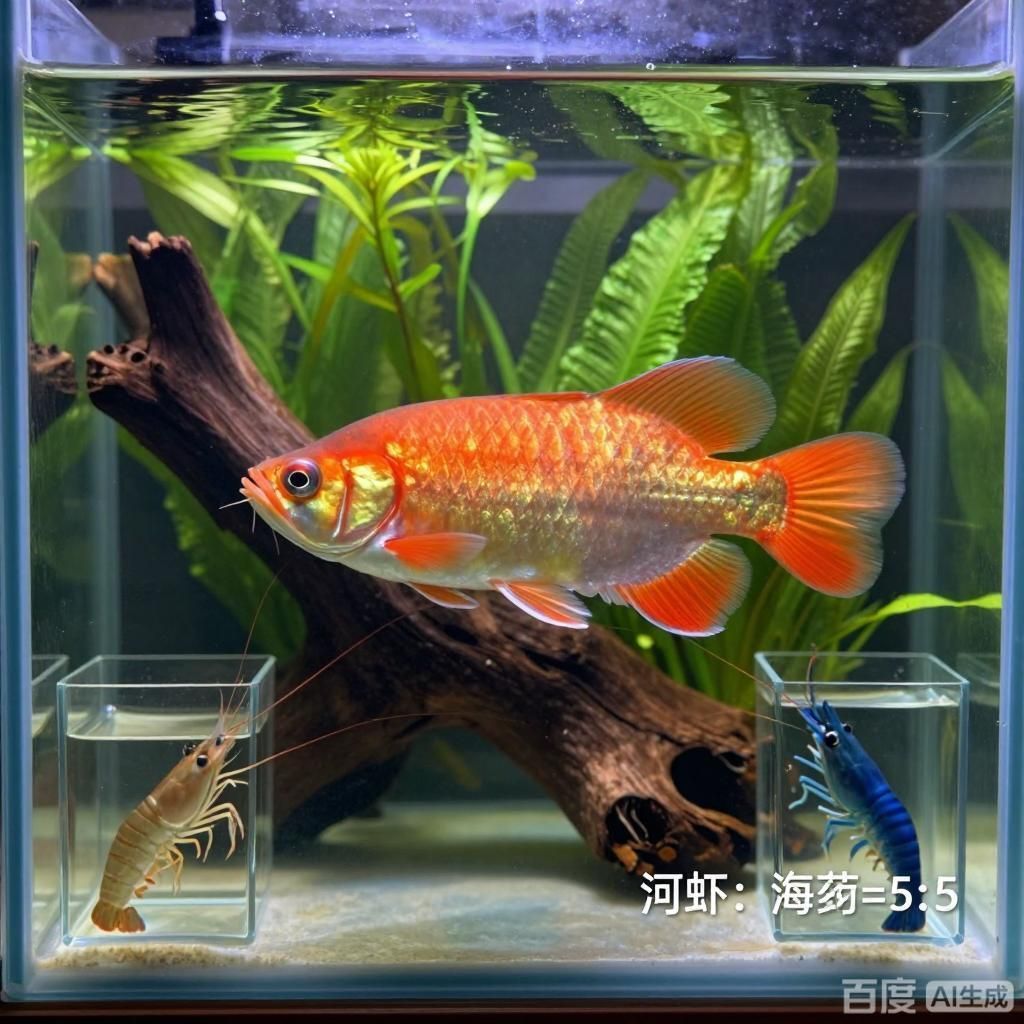 龍魚喂食河蝦和海蝦的比例隨年齡變化如何，龍魚喂食河蝦和海蝦比例隨年齡變化如何判斷龍魚是否健康