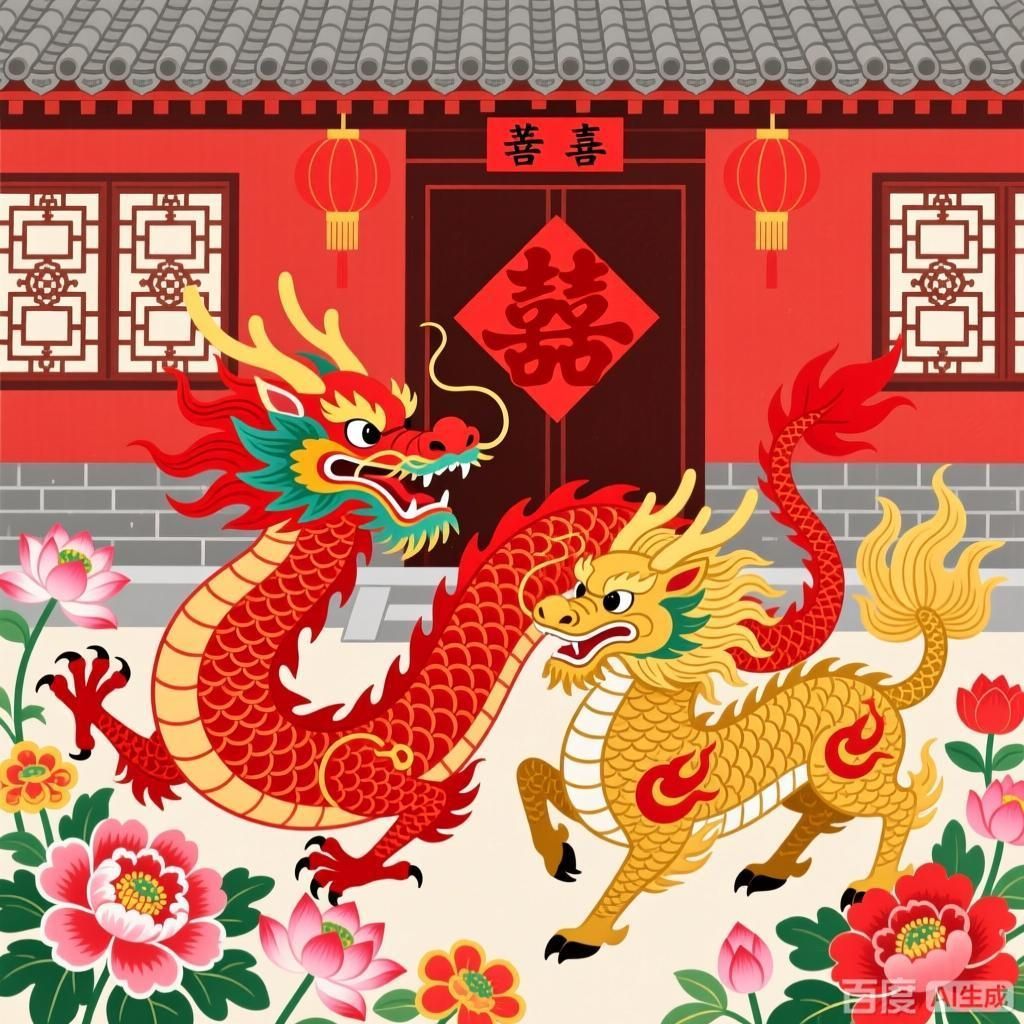 詳細解釋紅龍在中華文化中的象征意義，紅龍在中華文化中具有豐富的象征意義，紅龍在中華文化中的象征意義