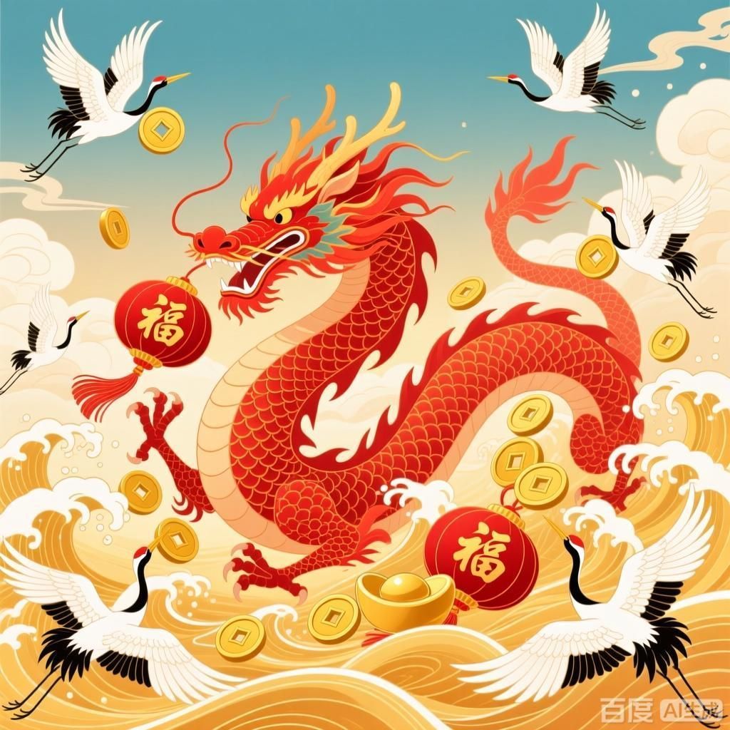 詳細解釋紅龍在中華文化中的象征意義，紅龍在中華文化中具有豐富的象征意義，紅龍在中華文化中的象征意義