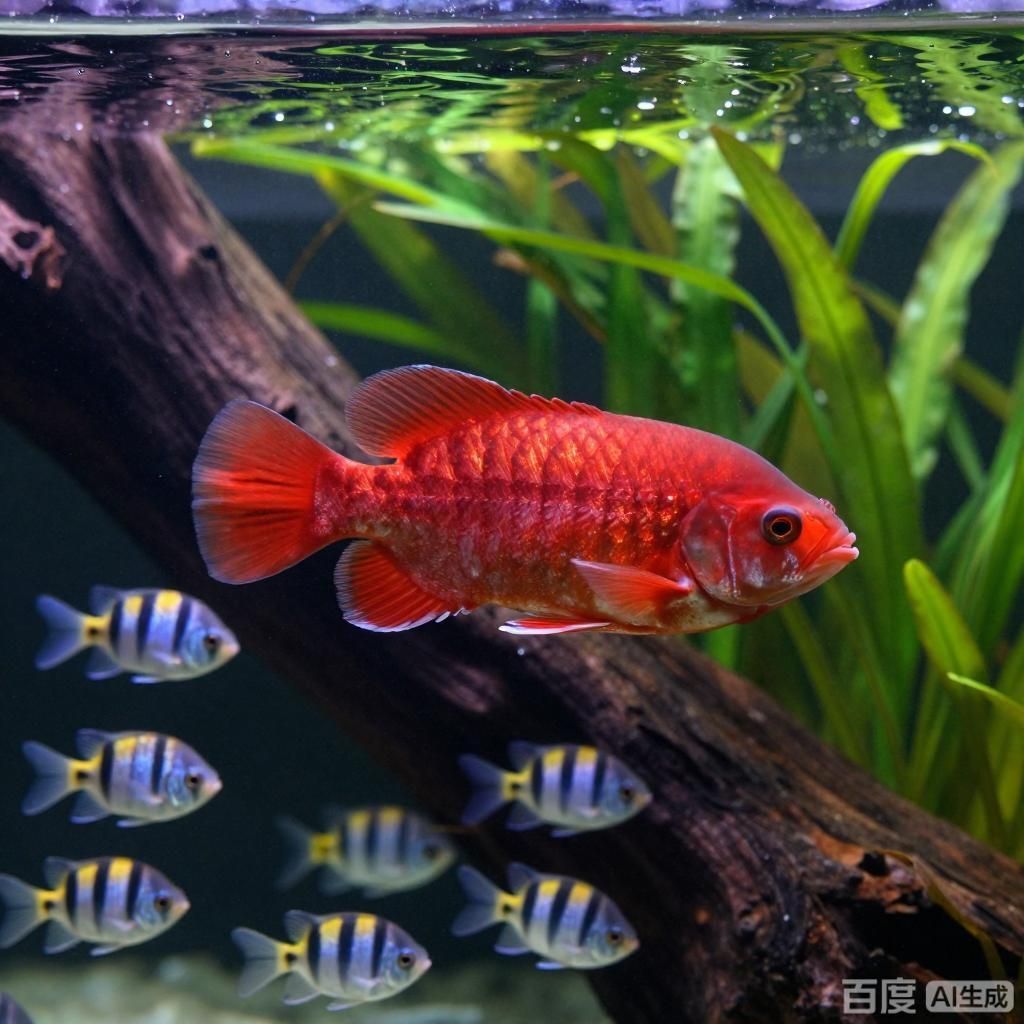 哪種配魚與紅龍最具有互動性，哪種配魚與紅龍最具有互動性時
