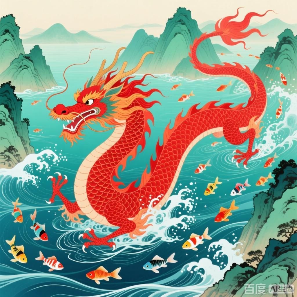紅龍形象文化意義，紅龍在哪些文化中都有象征意義
