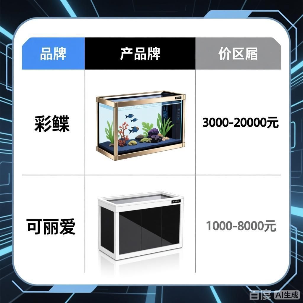 彩鰈、可麗愛等品牌的價(jià)格范圍是多少？，彩鰈,可麗愛等品牌的價(jià)格范圍是多少？
