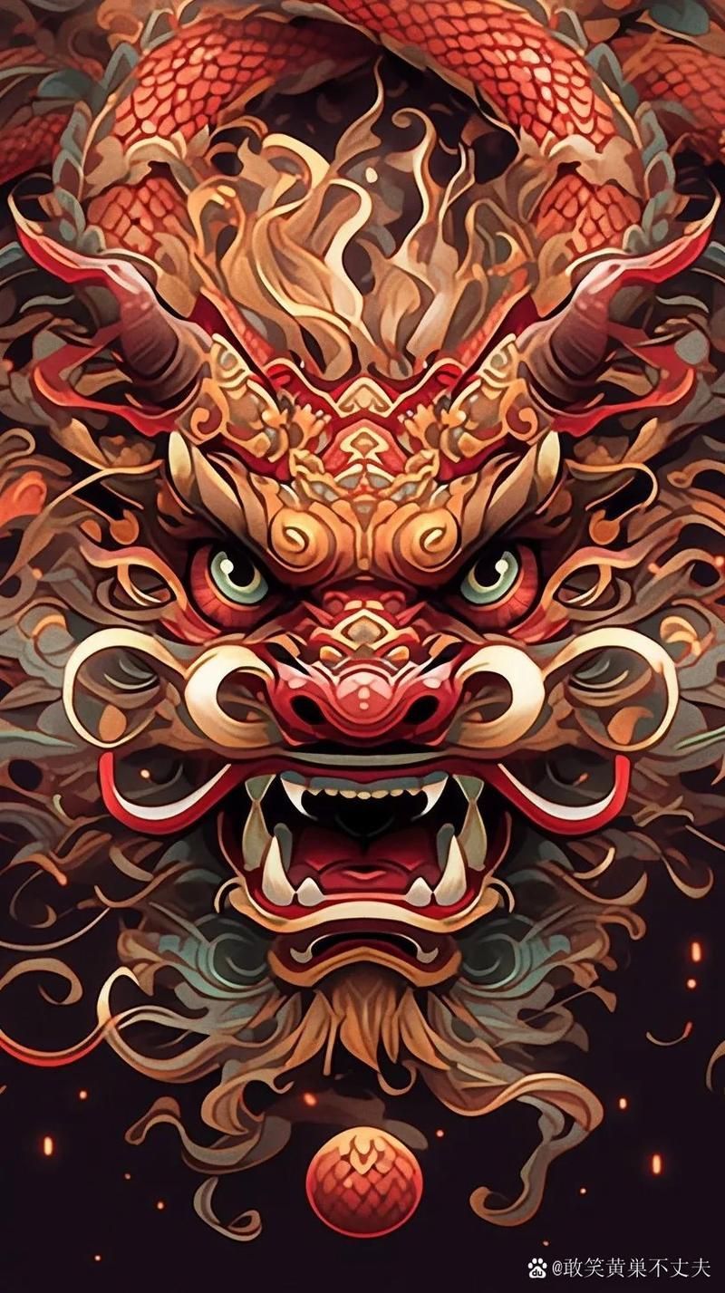 推薦一些適合手機(jī)的紅龍魚壁紙
