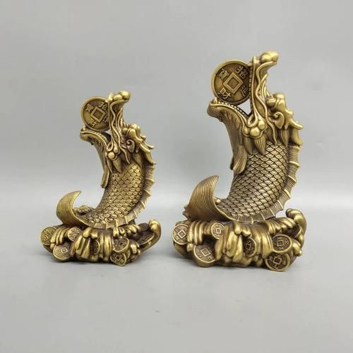 有沒有龍頭魚擺件的圖片示例，龍頭魚擺件圖片示例