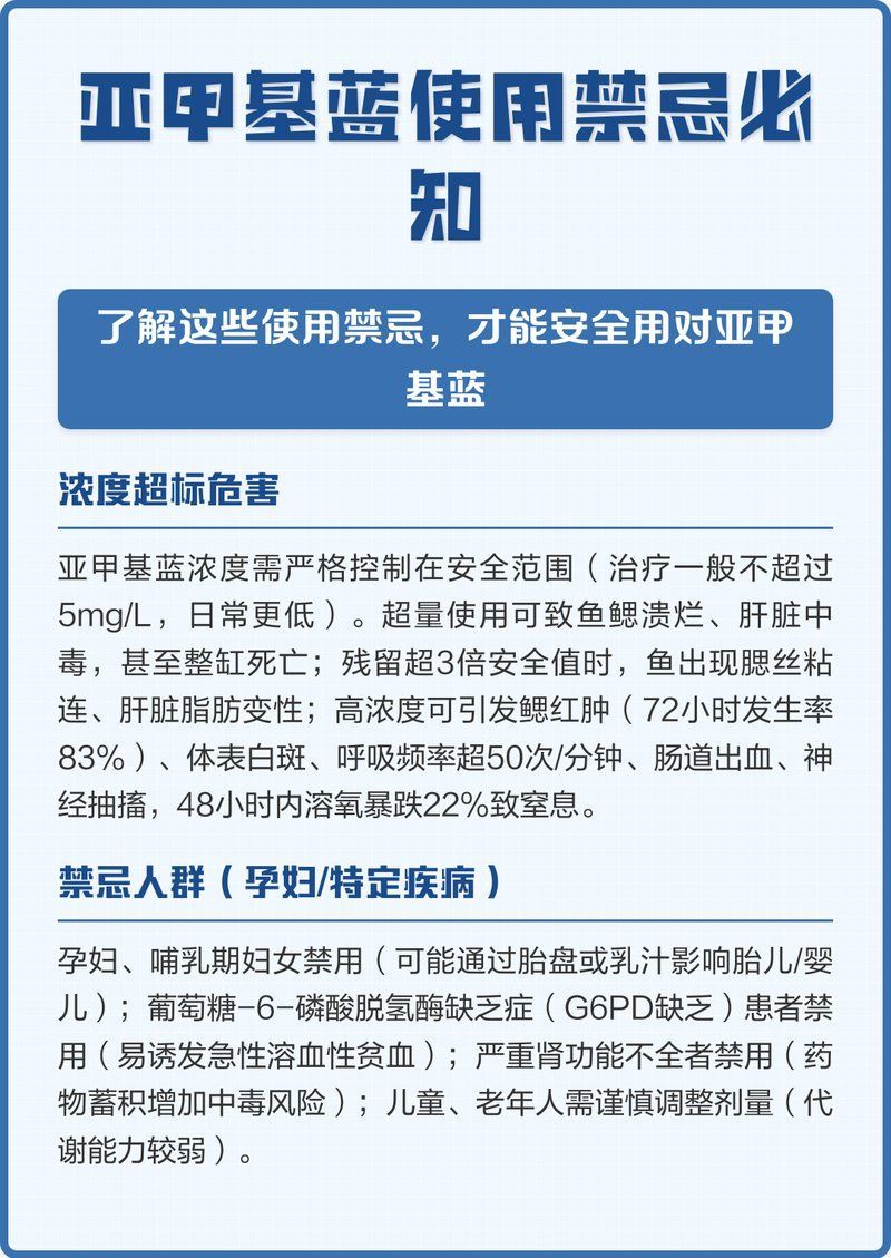 亞甲基藍(lán)在什么條件下使用安全，亞甲基藍(lán)使用安全條件