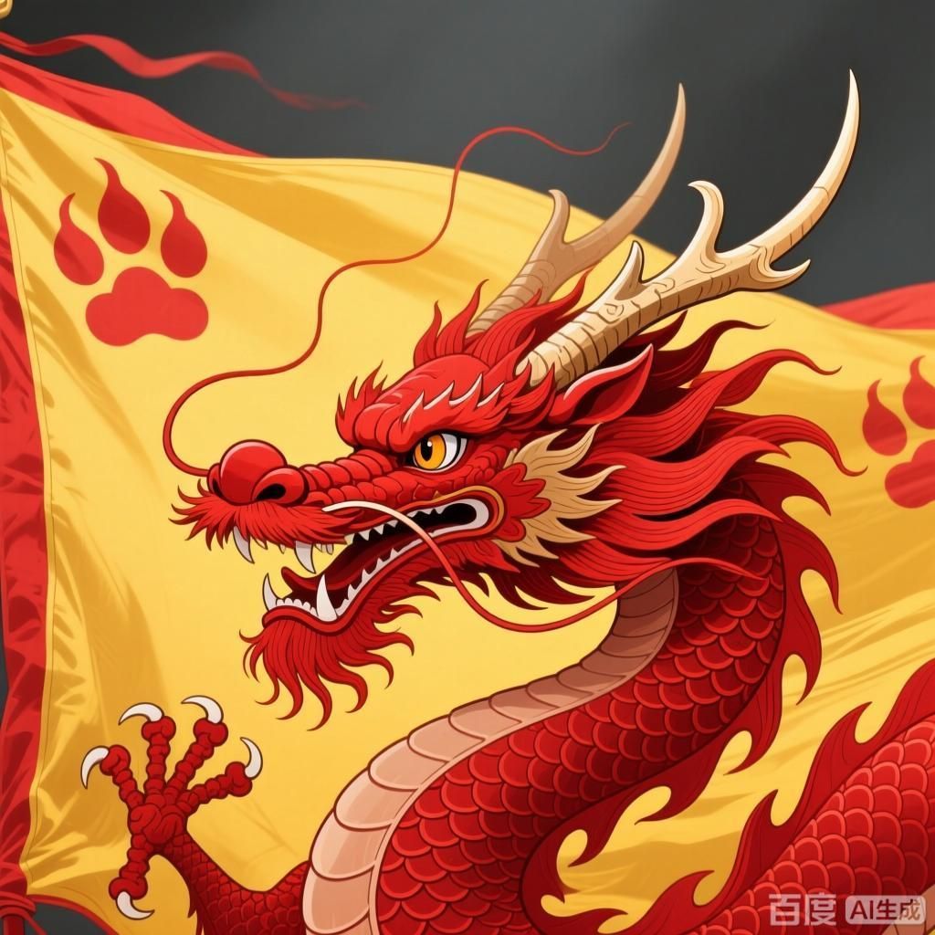 詳細(xì)解析紅龍旗的設(shè)計(jì)元素，紅龍旗的設(shè)計(jì)元素