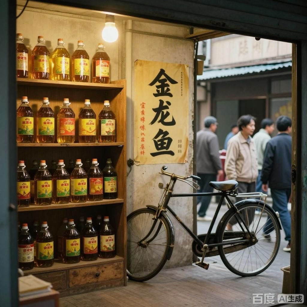 金龍魚品牌的歷史和發展，金龍魚品牌歷史發展歷程四張圖圍繞金龍魚品牌歷史發展