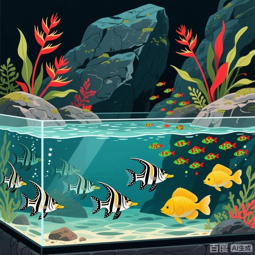 給我推薦一些與斑馬鴨嘴魚混養的魚類，與斑馬鴨嘴魚混養的魚類