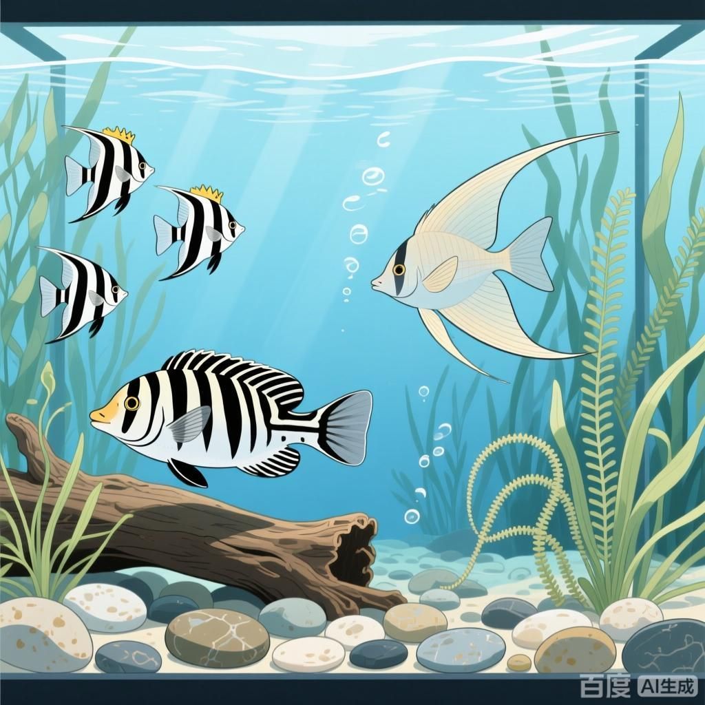 給我推薦一些與斑馬鴨嘴魚混養的魚類，與斑馬鴨嘴魚混養的魚類