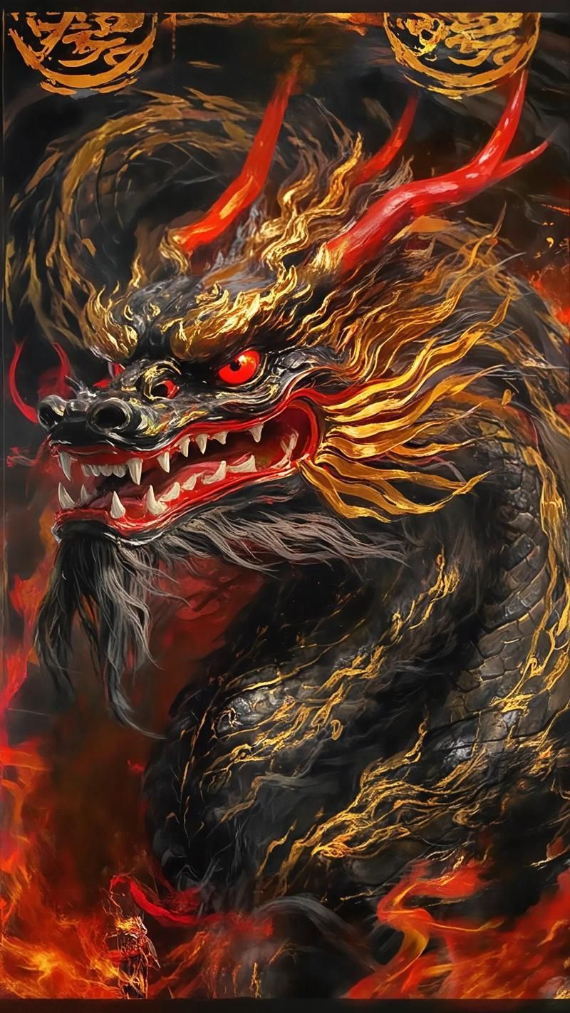 請提供一張關于黑龍的圖片，關于黑龍的一些小知識