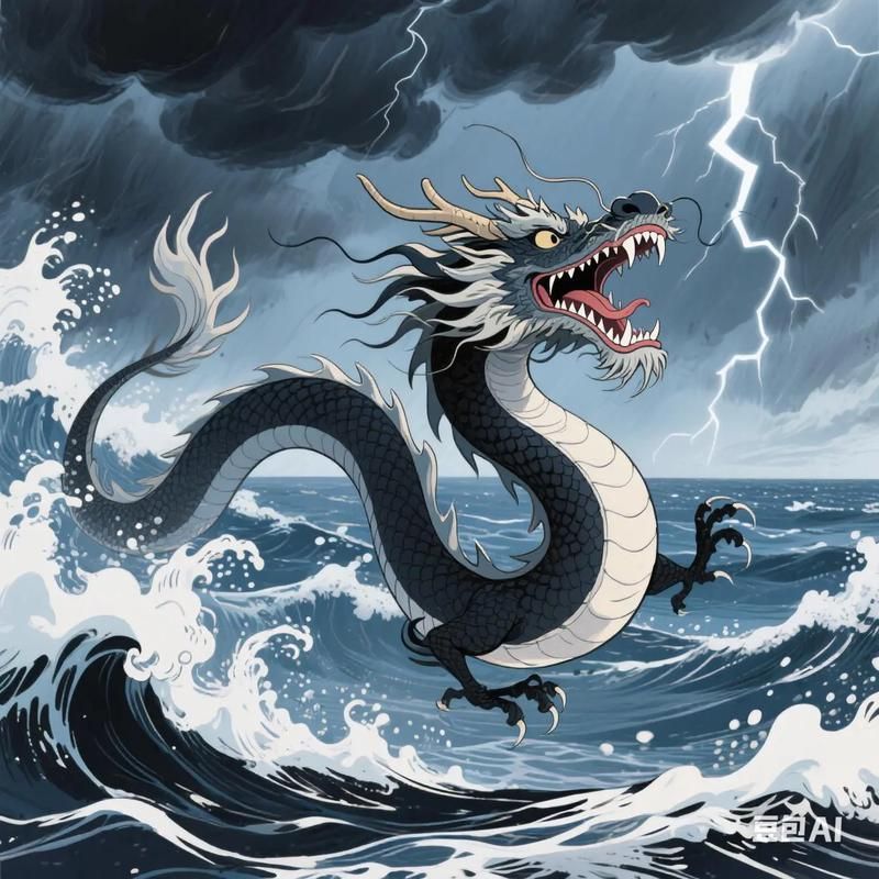 請提供一張關于黑龍的圖片，關于黑龍的一些小知識