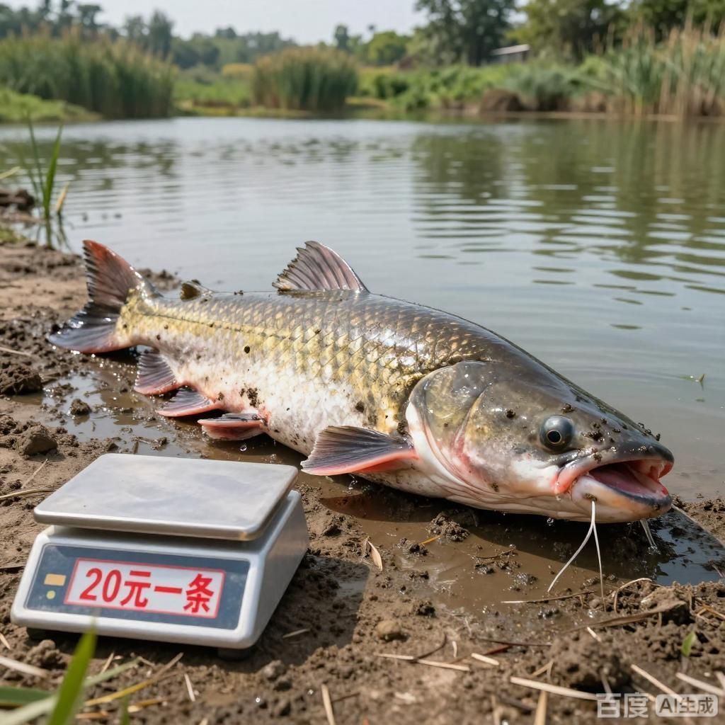 20元一條巨骨舌魚，20元一條巨骨舌魚,4張圖片均圍繞低價巨骨舌魚展開