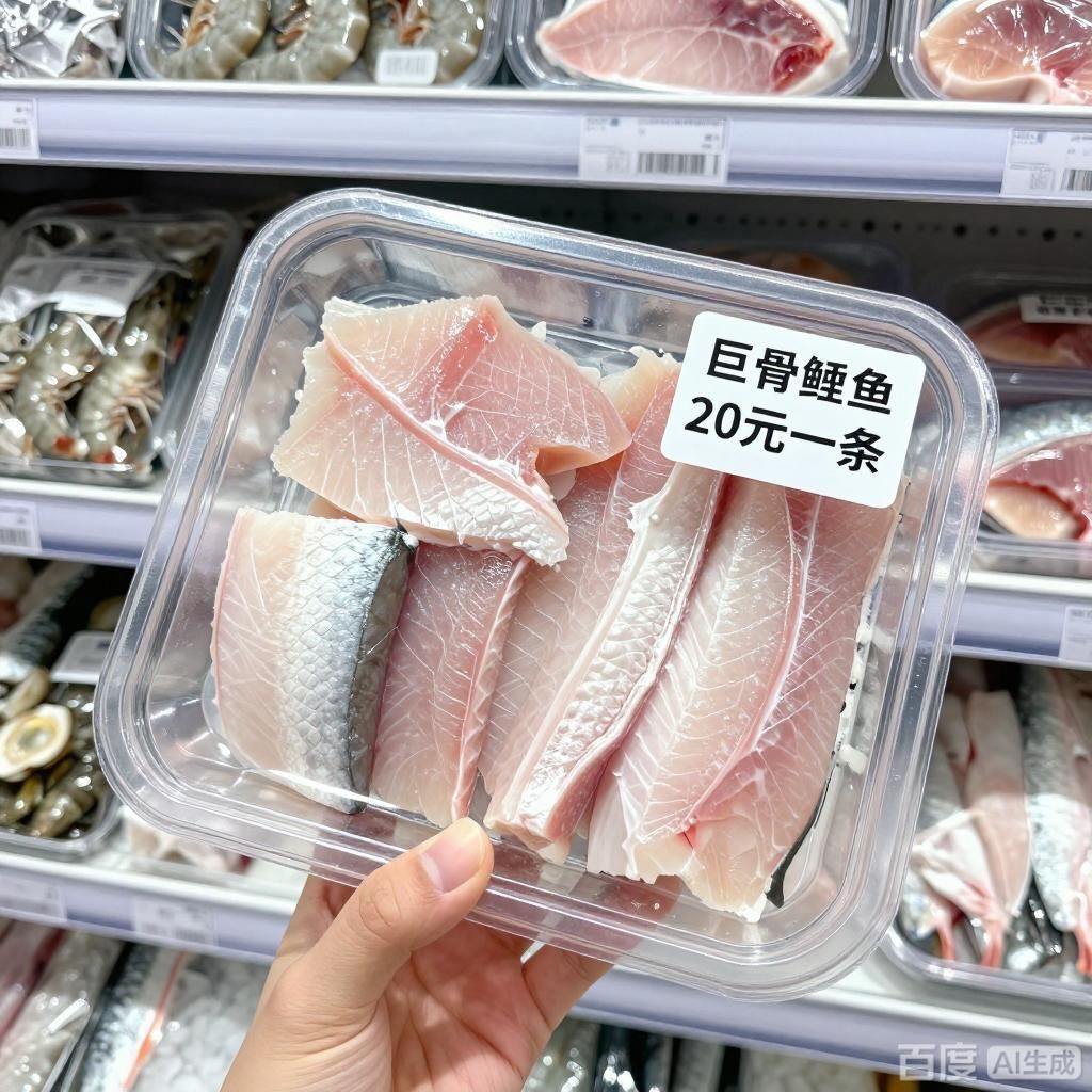 20元一條巨骨舌魚，20元一條巨骨舌魚,4張圖片均圍繞低價巨骨舌魚展開