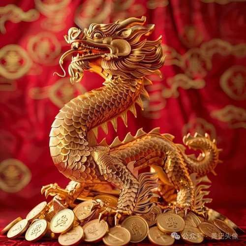 給我一些金頭金龍和古典金龍的圖片，金頭金龍和古典金龍有哪些寓意古典金龍有哪些寓意