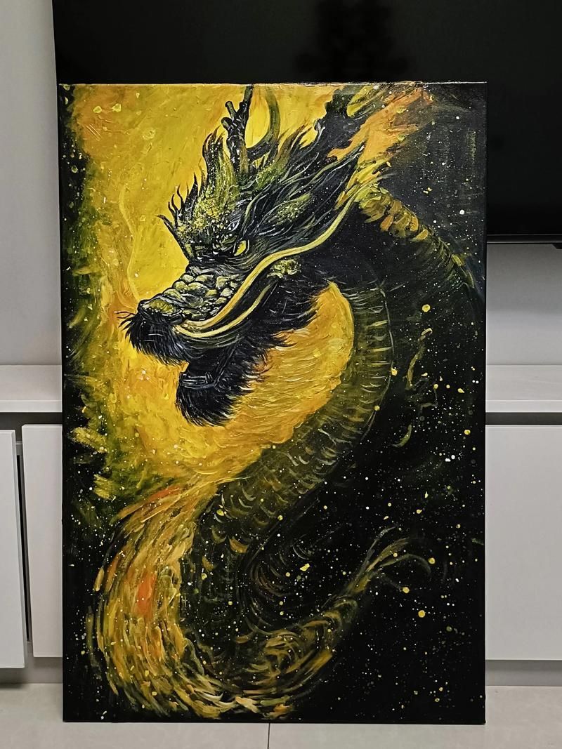 黑龍形象的藝術作品，黑龍在藝術中的表現形式