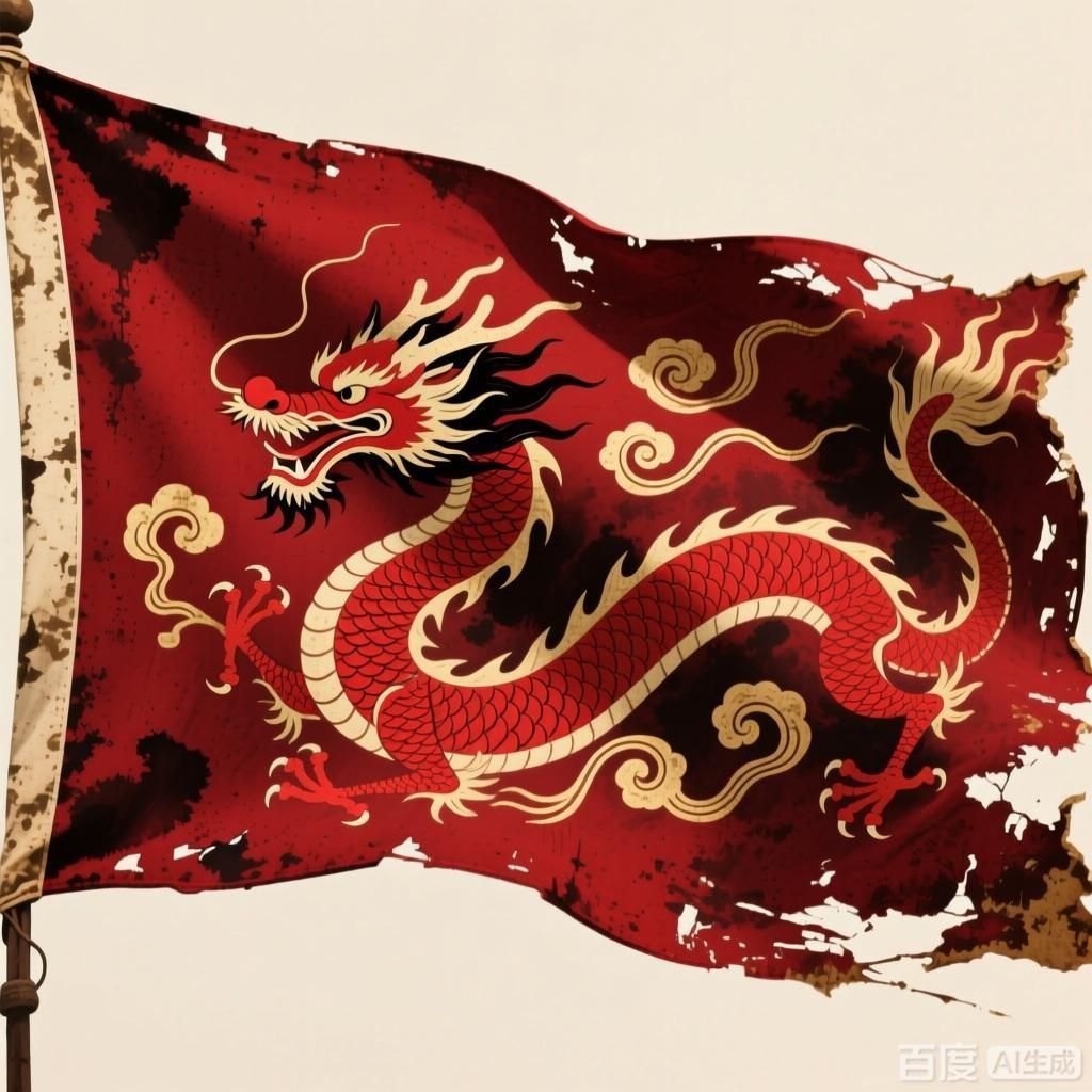 有沒有紅龍旗的設計案例，4款紅龍旗設計案例