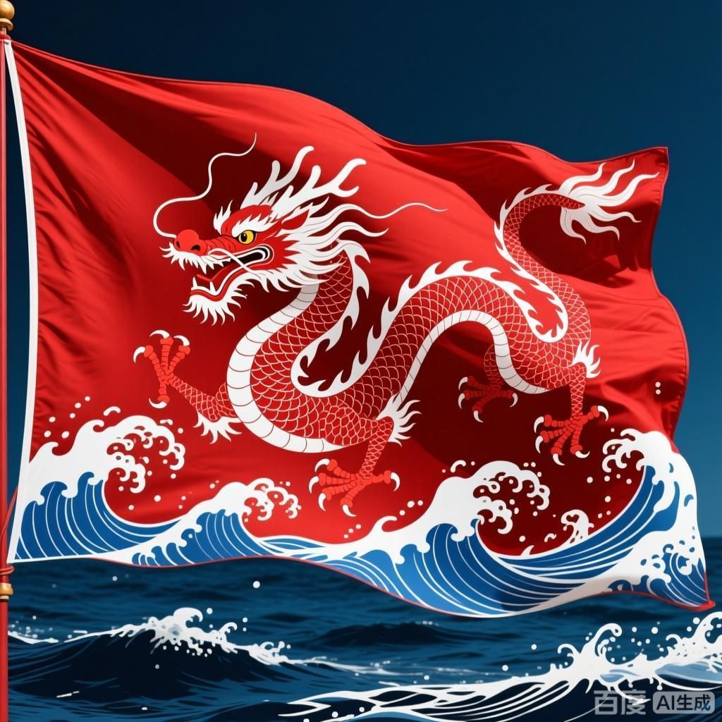 有沒有紅龍旗的設計案例，4款紅龍旗設計案例