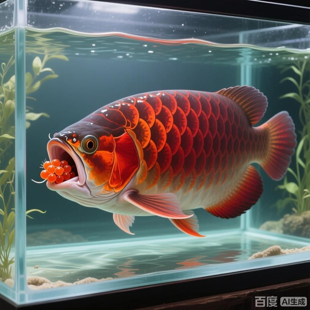 紅龍魚繁殖過程，紅龍魚的繁殖過程