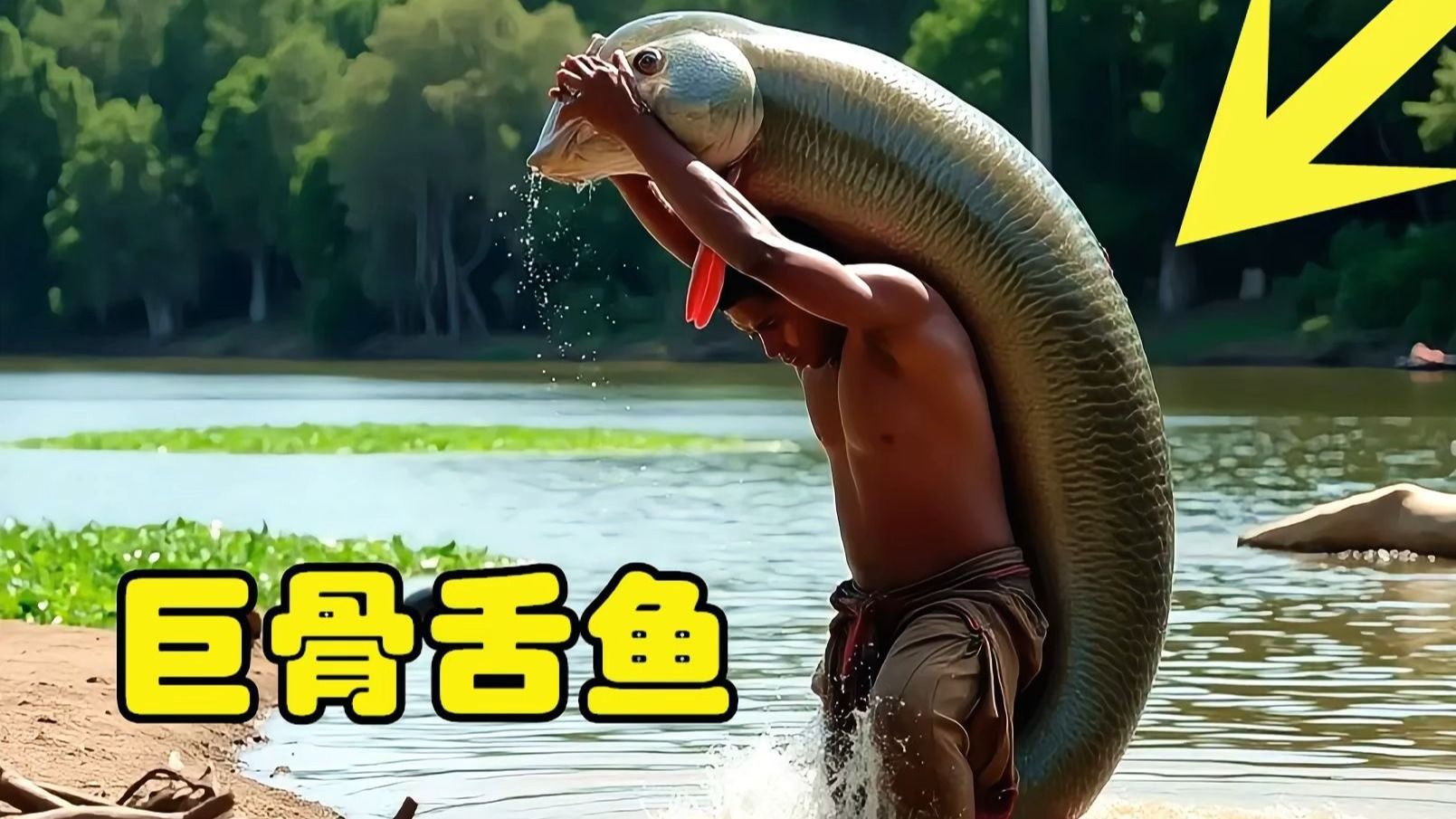 巨骨舌魚，亞馬遜河流域的頂級掠食者——巨骨舌魚