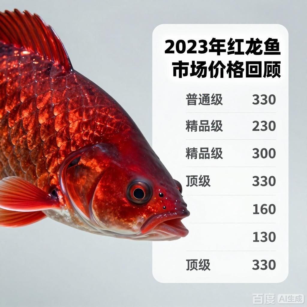 2023年紅龍魚市場價格回顧
