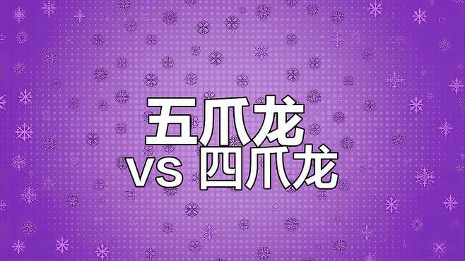 四角龍與五爪龍有何區別？，《四角龍與五爪龍有何區別》四角龍與五爪龍的區別