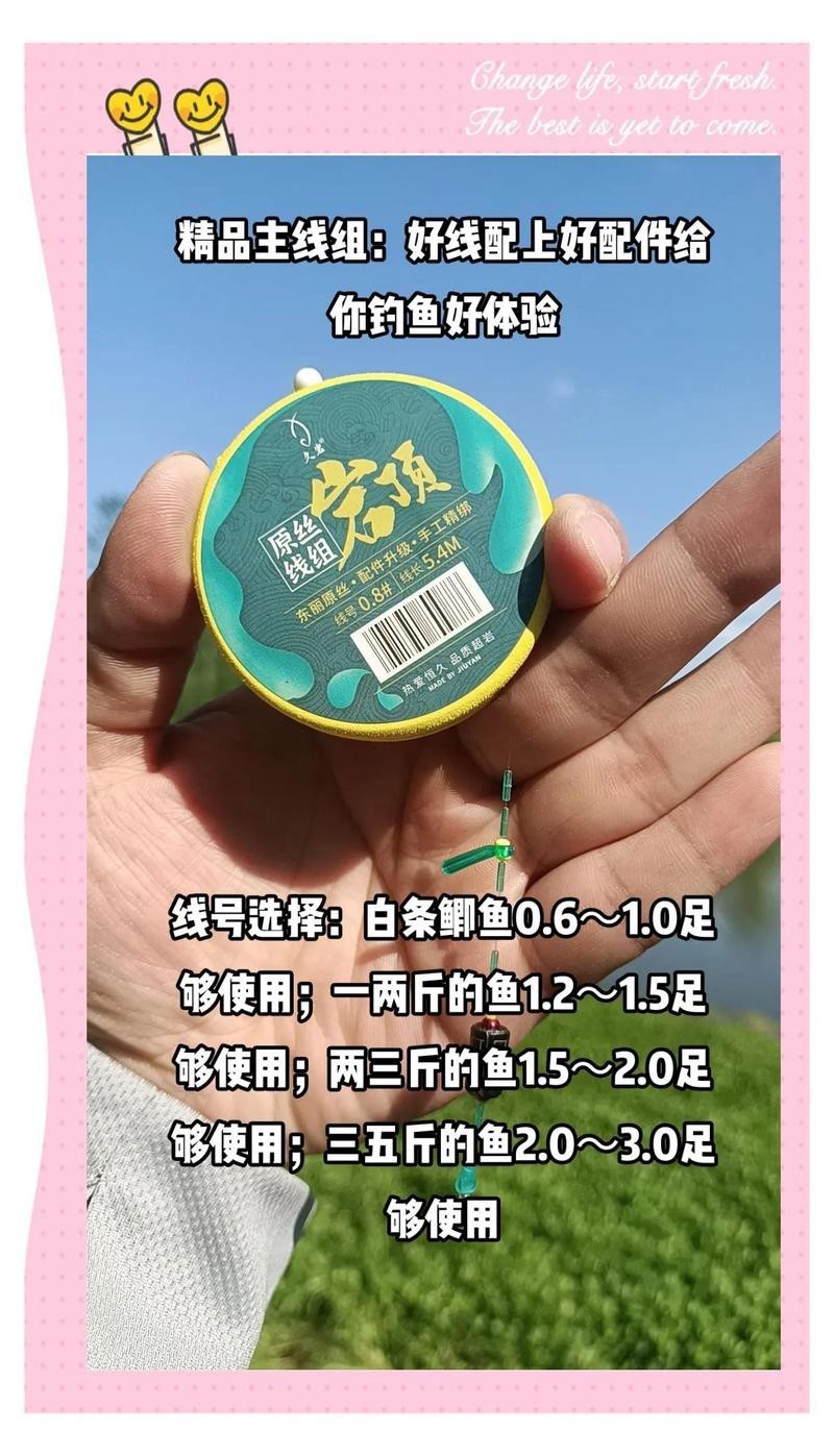 七八斤魚用多大線組【野釣七八斤大魚線組搭配全攻略】