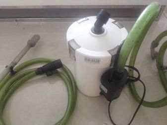 森森過濾桶安裝前后對比