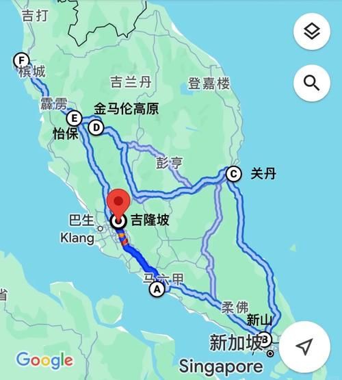 馬來西亞的地圖，馬來西亞地圖為什么分成東西兩部分