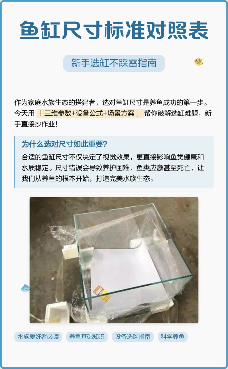 40魚缸標準尺寸，40魚缸尺寸全攻略|新手必看容量對照表花影茶蘼