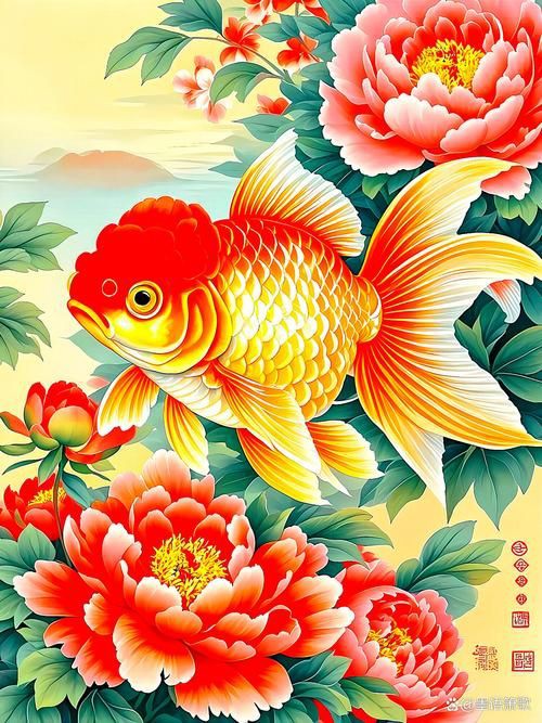 牡丹魚圖片大全大圖，牡丹魚是一種極具觀賞價值的魚類