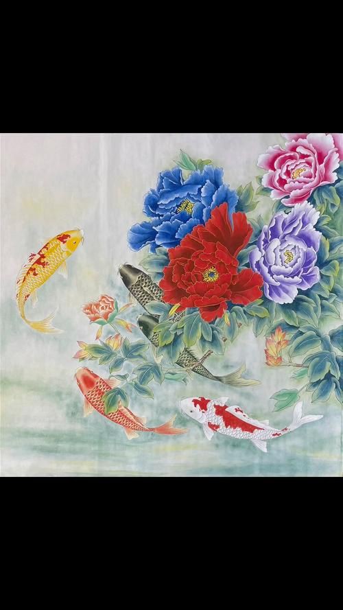 牡丹魚圖片大全大圖，牡丹魚是一種極具觀賞價值的魚類