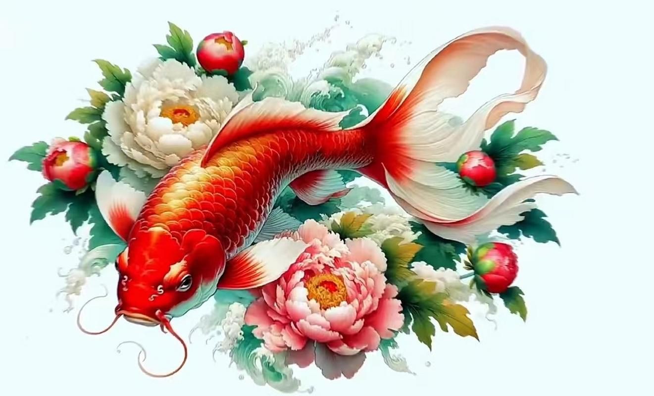 牡丹魚圖片大全大圖，牡丹魚是一種極具觀賞價值的魚類