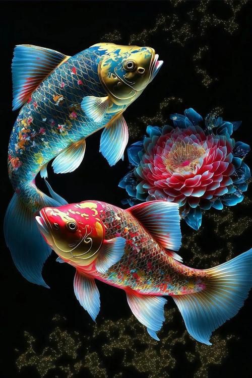 牡丹魚圖片大全大圖，牡丹魚是一種極具觀賞價值的魚類