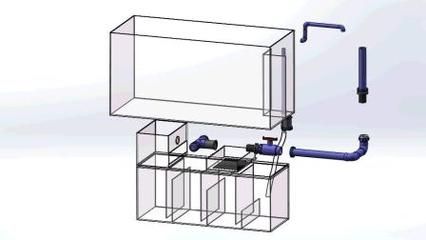 大型魚缸底濾怎么安裝：大型魚缸底濾的安裝方法