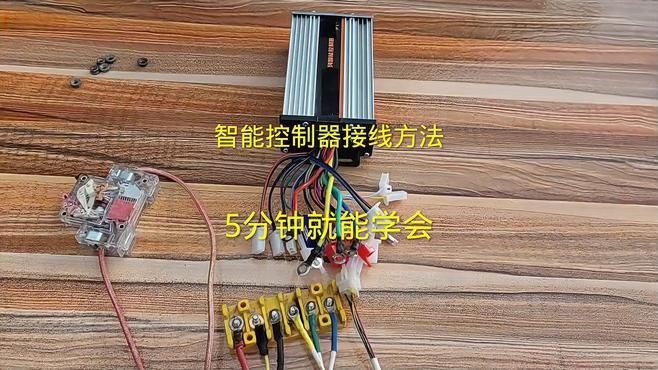 控制器接線教程視頻：電動車控制器接線 控制器接線教程視頻：電動車控制器接線 龍魚百科 第2張